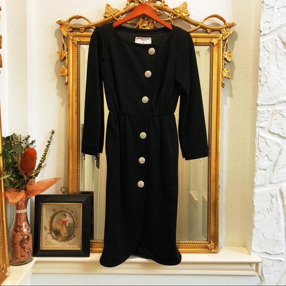 Saint Laurent Dresses & Skirts - Saint Laurent Vintage Wool Dress